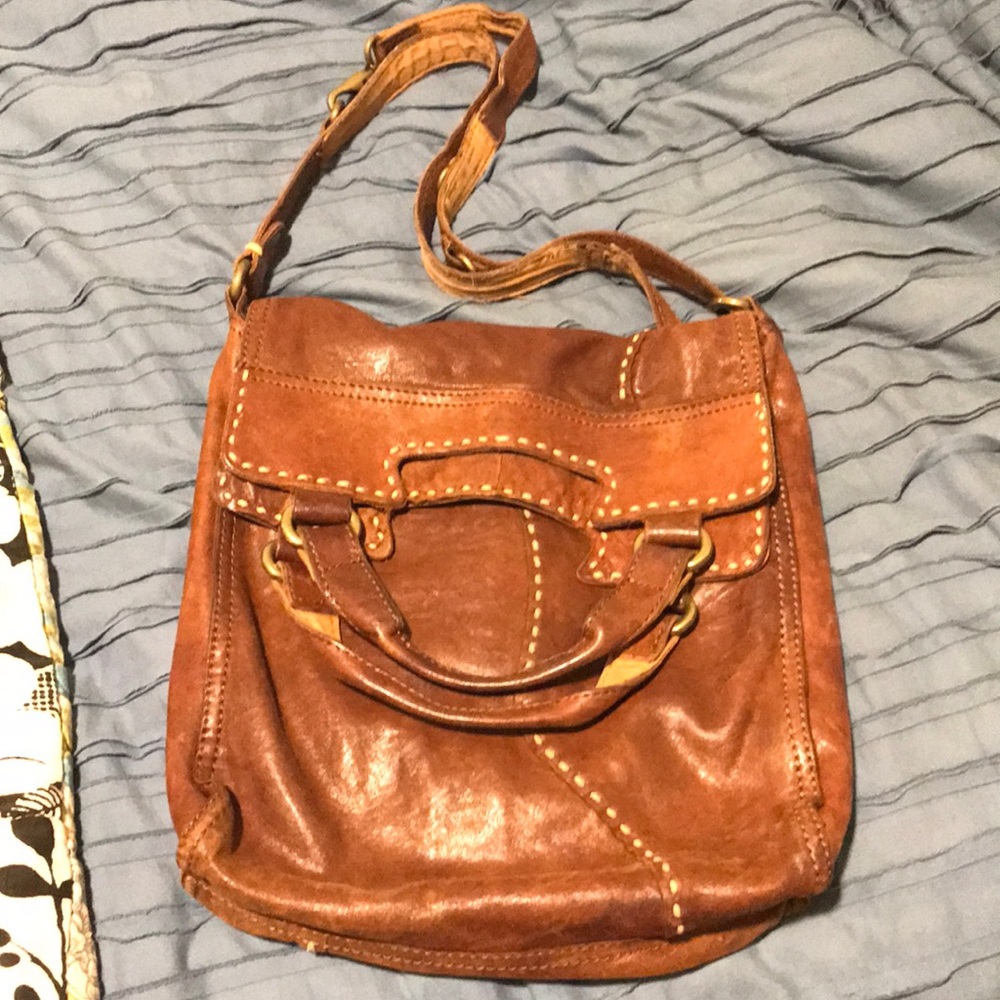 Vintage Lucky Brand Convertible Tote.